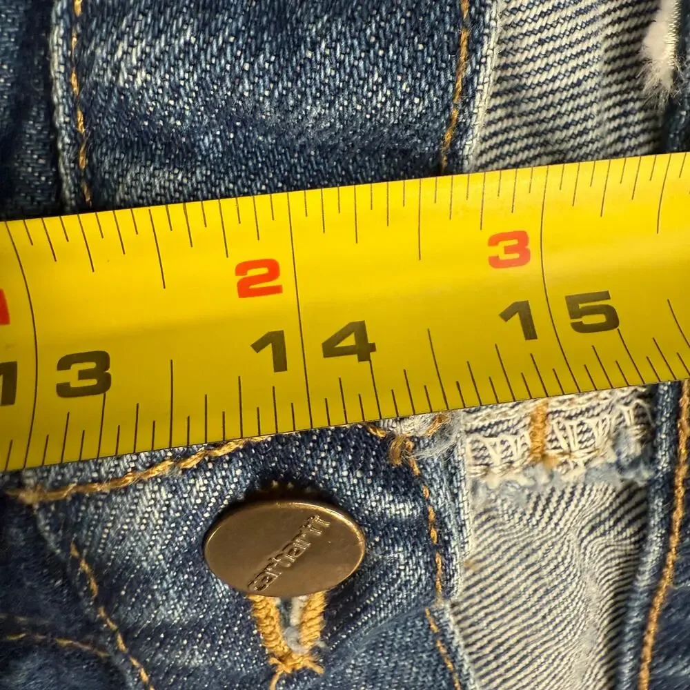 Carhartt Traditional Fit Straight Leg Jeans Men’s 44x32 Medium Wash Y2K Workwear